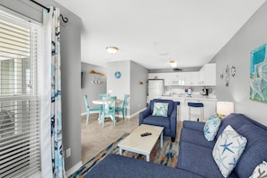 Apartment, Multiple Beds (Gulf Island 313) | Living area | TV