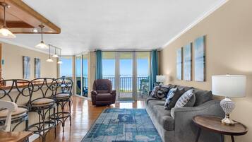 Apartment, 1 King Bed with Sofa bed (Santa Rosa Dunes 1053) | Living area | TV