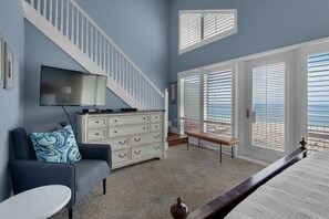 Condo, varias camas (White Sands 451- Beach Dreams) | Área de sala de estar