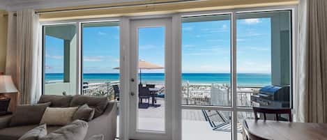 Condo, Multiple Beds (White Sands 423) | Living area