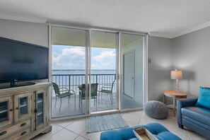 Apartment, Multiple Beds (Tristan Towers unit 14D) | Living area - Tristan Towers Unit 14D (Pensacola Beach)