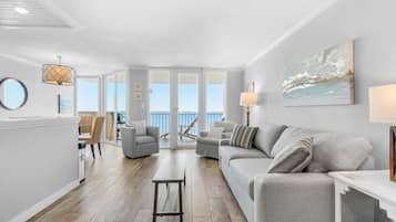 Apartment, 1 King Bed with Sofa bed (Santa Rosa Dunes 1063) | Living area | TV