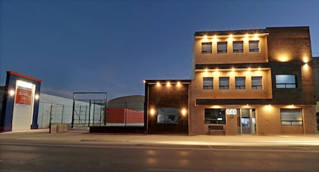 Front of property - evening/night