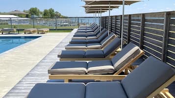 Seasonal outdoor pool