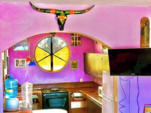 Apartment, 1 Bedroom, Balcony, City View | Private kitchen - Increible Loft Terraza Y Vista (San Cristóbal de las Casas)