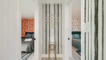 5 habitaciones, escritorio, tabla de planchar con plancha y wifi gratis