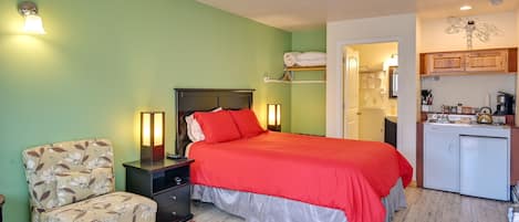 1 غرفة نوم وواي فاي مجانًا وملاءات أسرّة