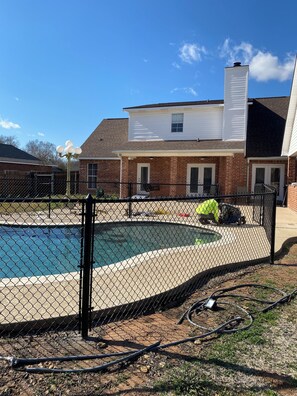 Alberca al aire libre 