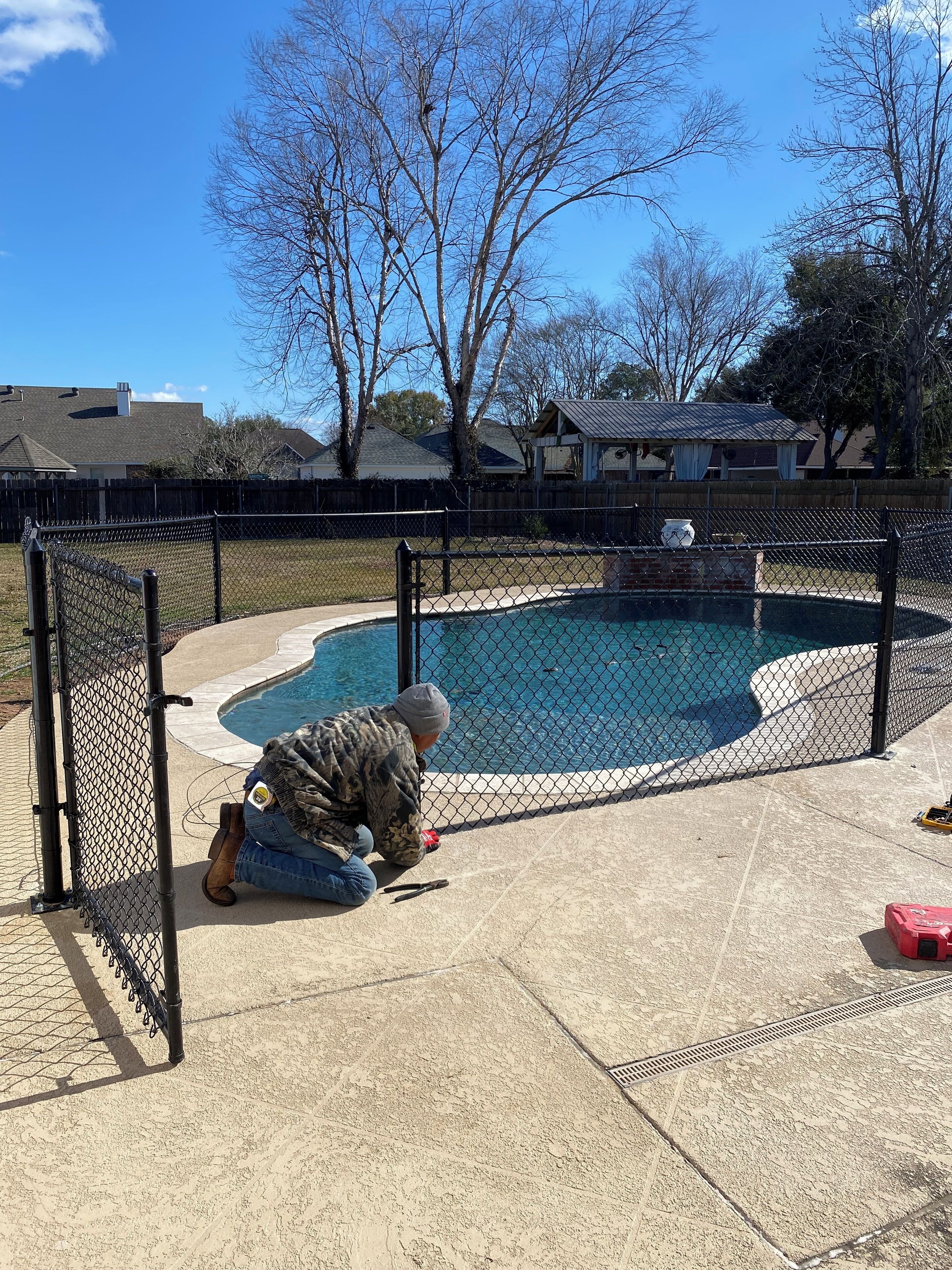 Alberca al aire libre 