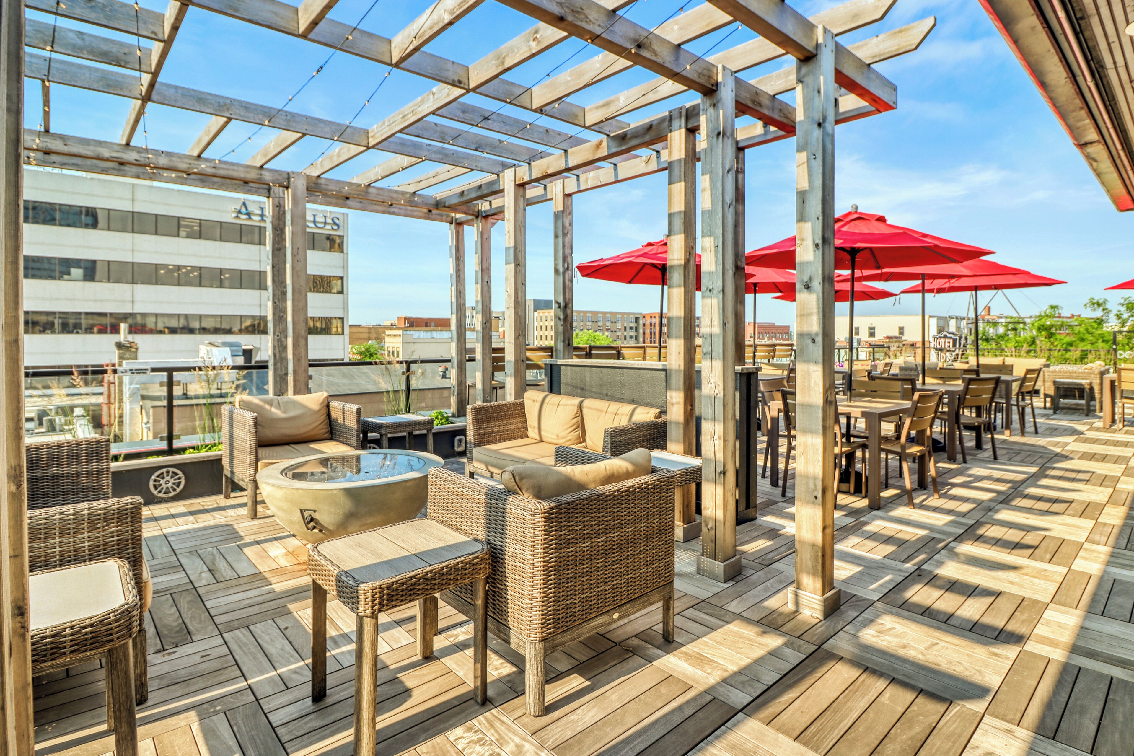 Rooftop terrace