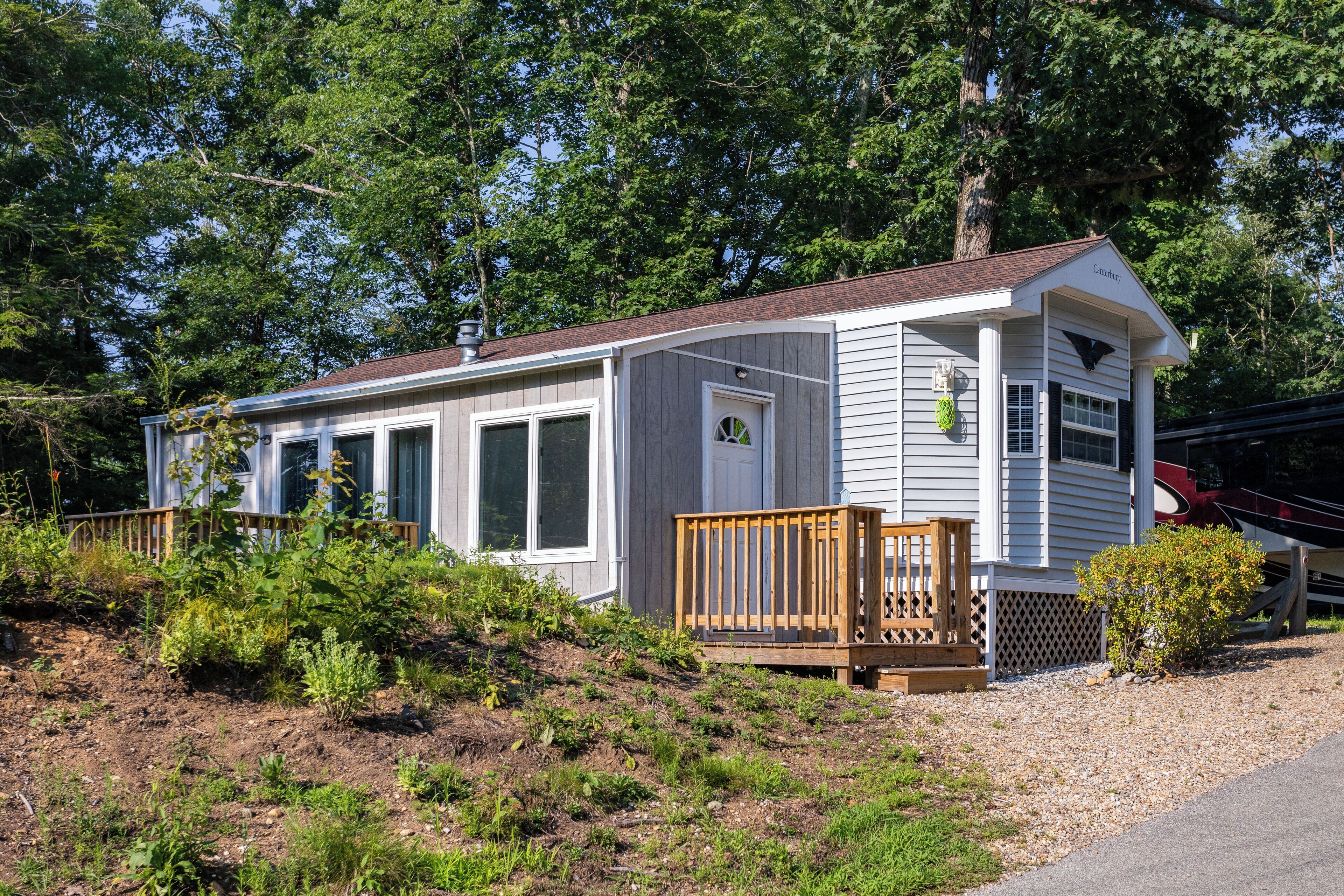 Newly Renovated Park Model in Quiet Campground