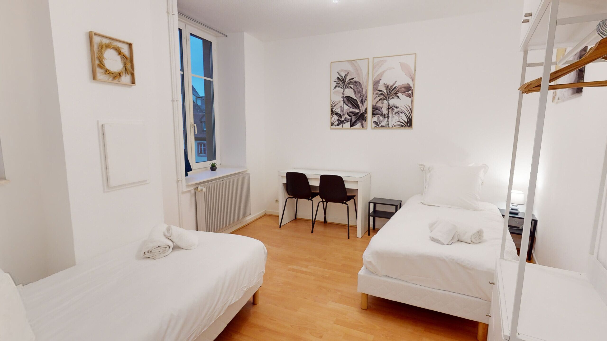 2 chambres, Wi-Fi gratuit, draps fournis
