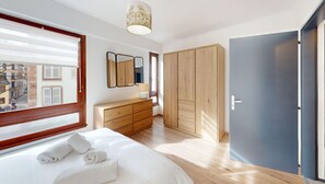 1 Schlafzimmer, kostenloses WLAN, Bettwäsche