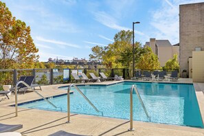Pool - NEW! Downtown Jive: 1BR Riverfront Condo Sleeps 4 (Nashville)