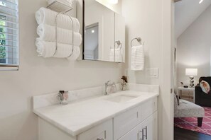 Shower, hair dryer