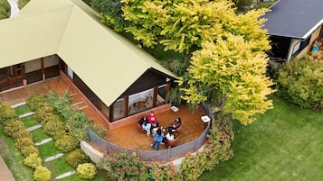 Fachada de la propiedad