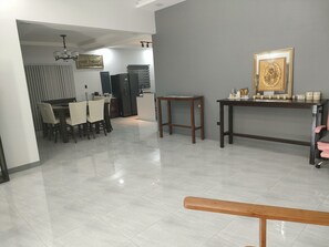 Dining - New white and gray BIG house located in a nice quiet community. (Alfonso Cavite)