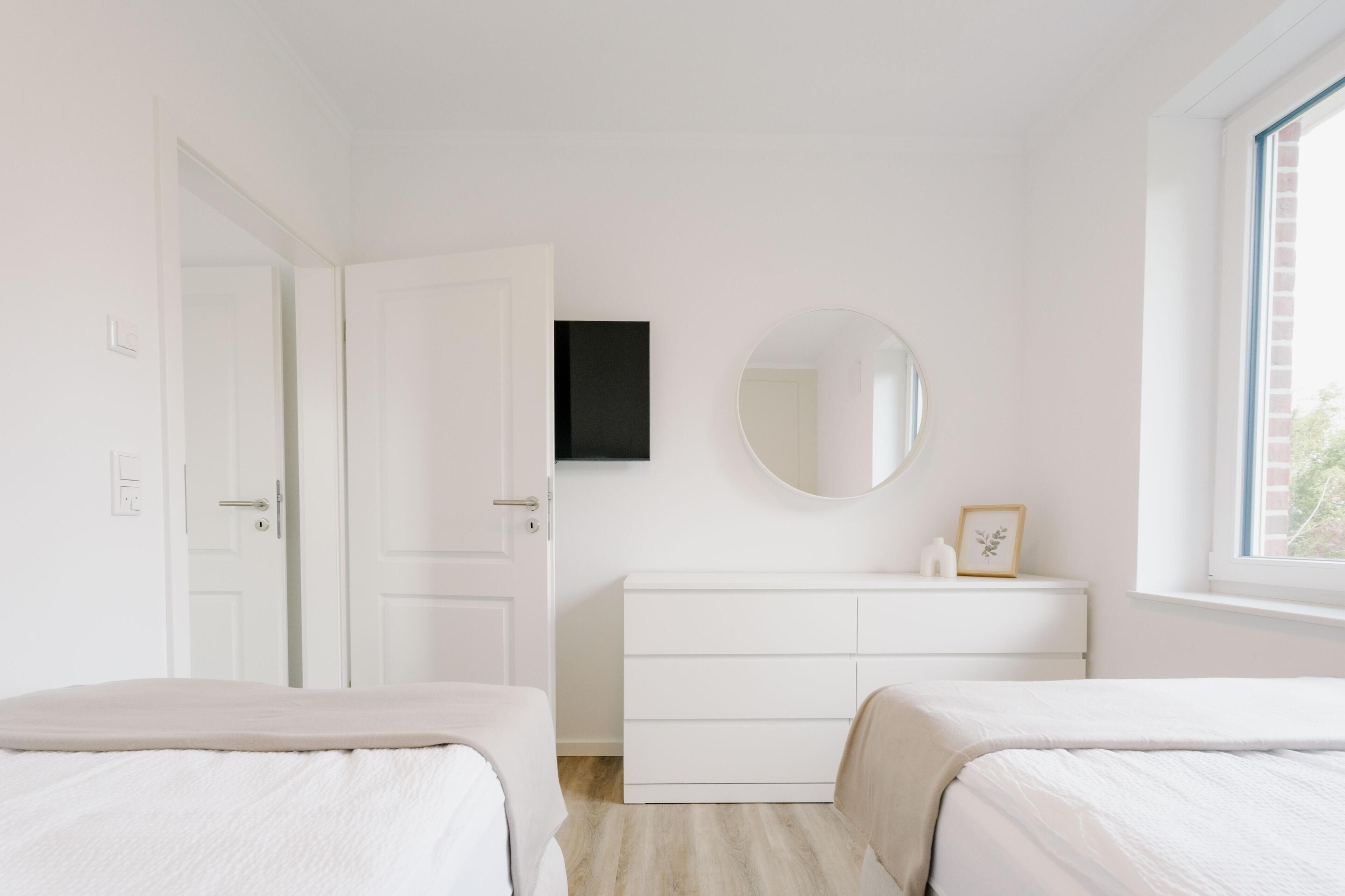 2 slaapkamers, een strijkplank/strijkijzer, wifi, beddengoed