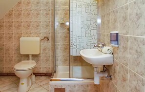 Shower, hair dryer