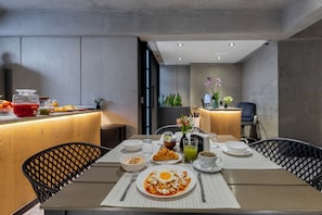 Frokostbuffé er inkludert hver dag