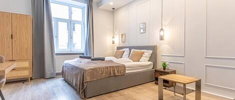 1 Schlafzimmer, WLAN, Bettwäsche