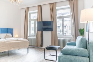 2 室のベッドルーム、WiFi、ベッドシーツ