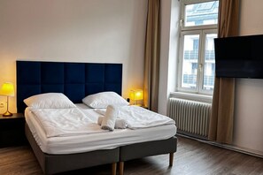 2 sovrum, strykjärn/strykbräda, wi-fi och sängkläder