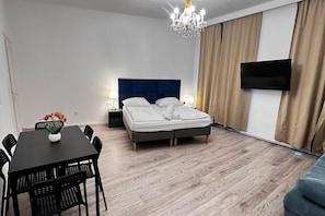 1 chambre, fer et planche Ă repasser, Wi-Fi, literie fournie