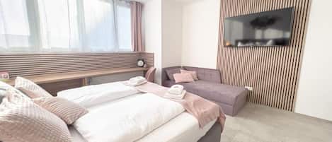 1 chambre, bureau, Wi-Fi, literie fournie