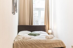 3 室のベッドルーム、WiFi、ベッドシーツ