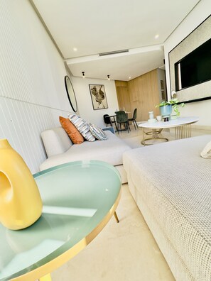 Living area - Appartement au Centre de Casablanca (Casablanca)