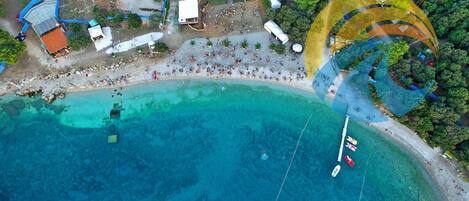 بالقرب من الشاطئ