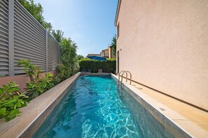 Pool - Holiday apartment with air conditioning (Štinjan)