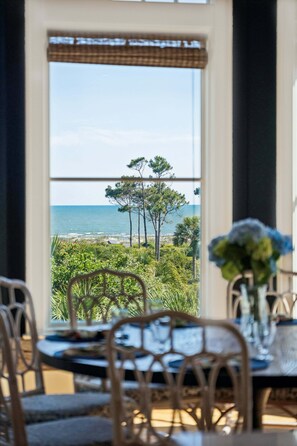 Dining - 7 Bedroom Oceanview Kiawah Vanderhorst Estate with Pool (Kiawah Island)