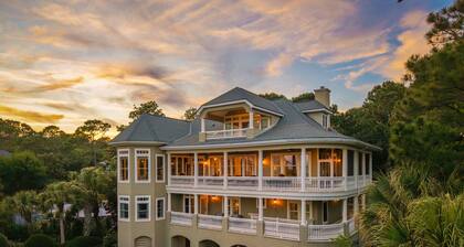 7 Bedroom Oceanview Kiawah Vanderhorst Estate with Pool