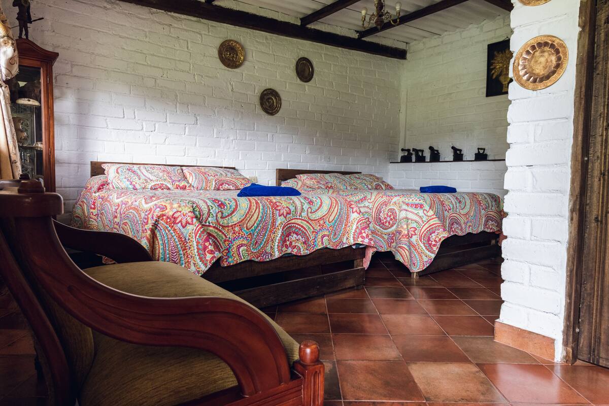 Standard Double Room, Garden View | Down comforters, individually decorated, individually furnished