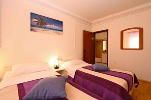 2 quartos, ferros/tábuas de passar roupa, berço de viagem, Wi-Fi