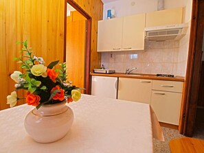 ثلاجة، موقد طهي مسطح، مستلزمات طهي/أطباق/أوعية