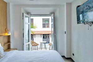 Standaard tweepersoonskamer | Lakens van Egyptisch katoen, luxe beddengoed, donsdekens, gratis wifi