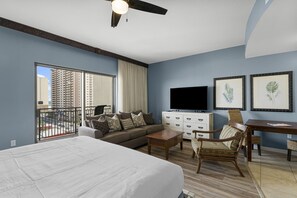 Iron/ironing board, free WiFi, bed sheets - Origin 829 | Sunrise Gulf-View Studio w/ Balcony! (Panama City Beach)