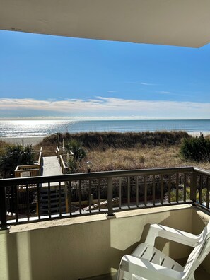Property grounds - Two of the three bedrooms have ocean front balconies! (North Myrtle Beach)