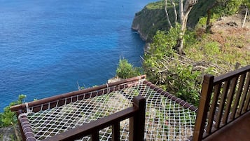 Dobbeltrom – premium, 1 queensize-seng, sjøutsikt | Lydisolert, wi-fi (inkludert) og sengetøy