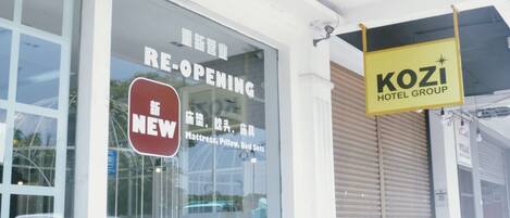 Fassade der Unterkunft