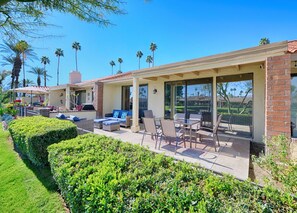 Outdoor dining - Monterey County Club Gem, 2 mi from El Paseo! 
Near shuttle for Stagecoach/ella (Palm Desert)