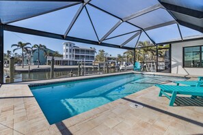 Pool - Waterfront Paradise in St. James City – 2BR/2BA with Pool, Dock & Tiki Hut (Saint James City)