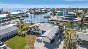 Exterior - Waterfront Paradise in St. James City – 2BR/2BA with Pool, Dock & Tiki Hut (Saint James City)