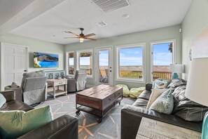 TV - Welcome to our charming vacation getaway! The perfect retreat for your coastal escape. (Galveston)
