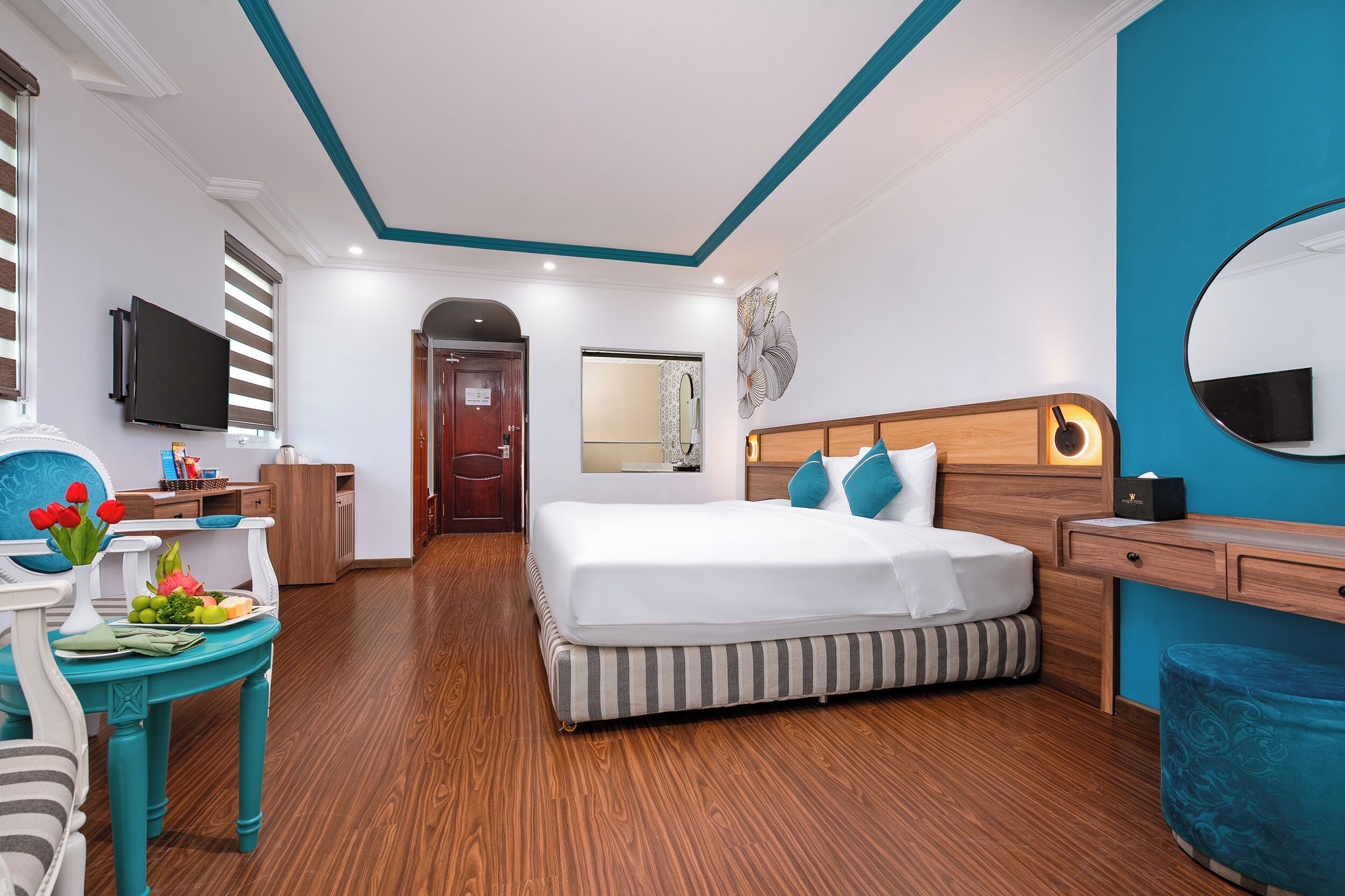 Suite Double Ocean View with Balcony | Minibar, in-room safe, soundproofing, free WiFi