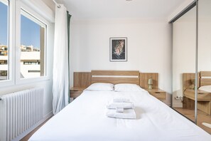 2 Schlafzimmer, Bügeleisen/Bügelbrett, kostenloses WLAN, Bettwäsche