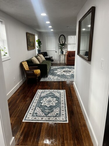 Charming 4-bedroom home in trendy Benson District in Omaha. 